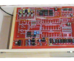 TDM Pulse Code Modulation Transmitter Trainer